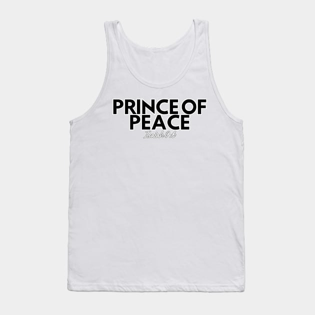 Prince of Peace (Isaiah 9:6) Tank Top by Seeds of Authority
